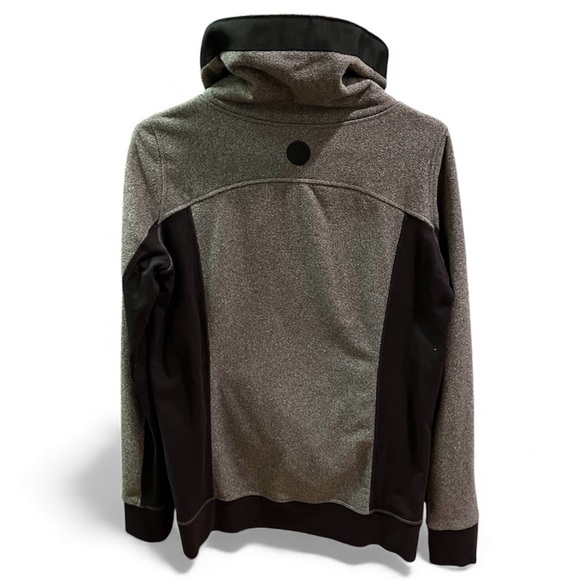 Lululemon Post Chaturanga Women’s Pullover Black / Ambient Grey / Black Size 6 - Picture 6 of 11